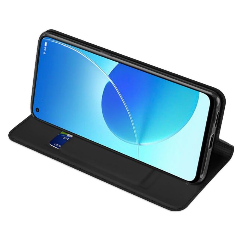 Cover voor Oppo Reno 6 5G Anti-fall Zakelijk Satijneffect
