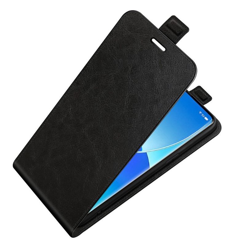 Flip Case voor Oppo Reno 6 5G Folio-hoesje Kunstleer Verticaal