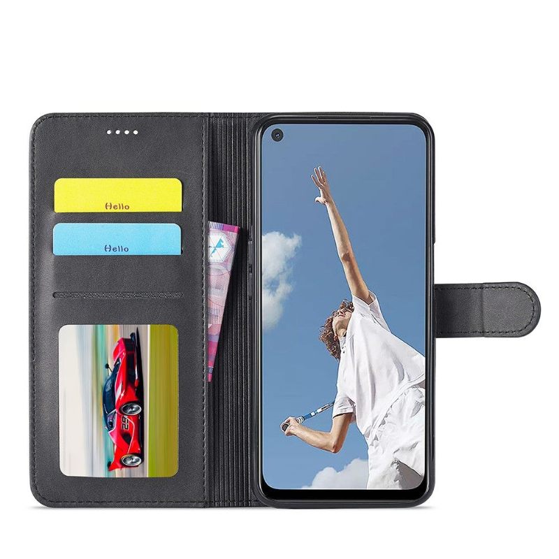Folio-hoesje voor Oppo Reno 6 5G Anti-fall Leereffect Lc.imeeke