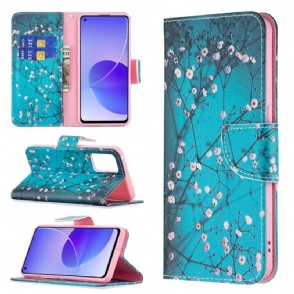 Folio-hoesje voor Oppo Reno 6 5G Bloeiende Takken