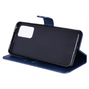 Folio-hoesje voor Oppo Reno 6 5G Louise Leereffect