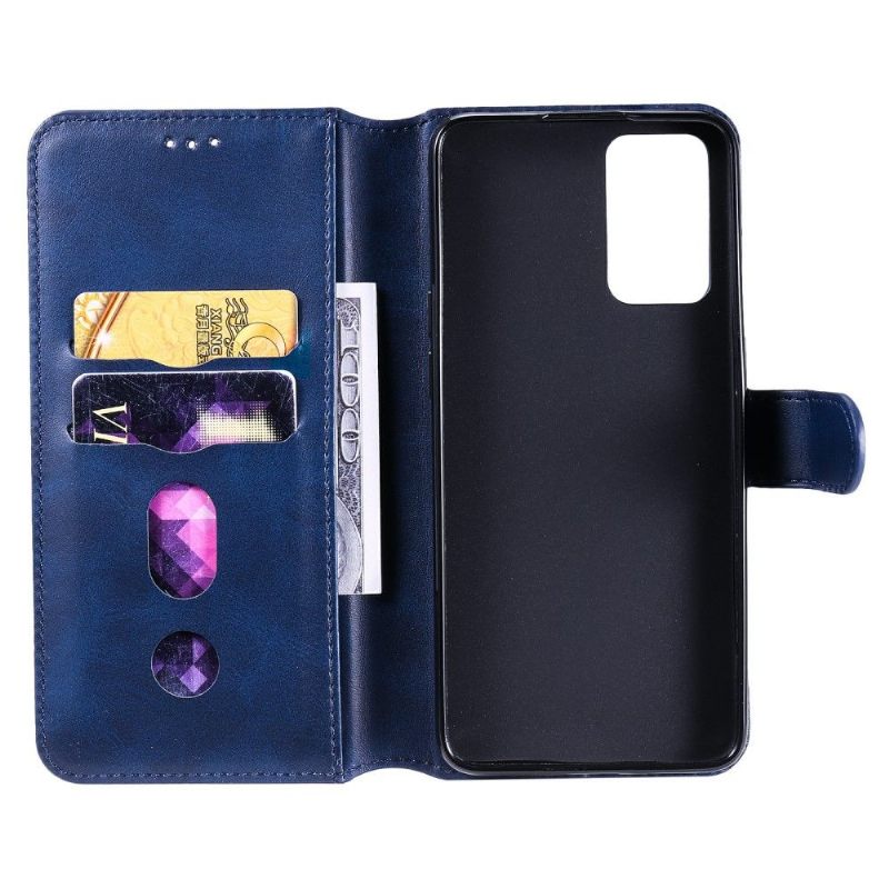 Folio-hoesje voor Oppo Reno 6 5G Louise Leereffect