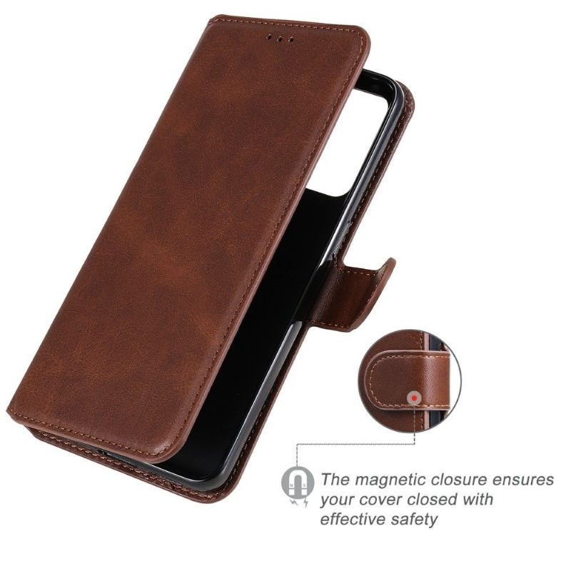 Folio-hoesje voor Oppo Reno 6 5G Louise Leereffect