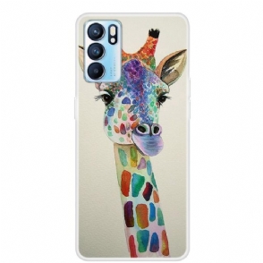 Hoesje voor Oppo Reno 6 5G De Giraf