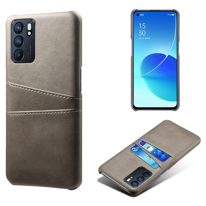 Hoesje voor Oppo Reno 6 5G Kaarthouder Melodie