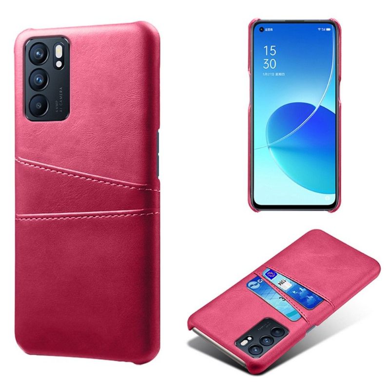 Hoesje voor Oppo Reno 6 5G Kaarthouder Melodie