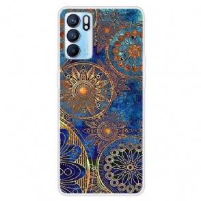 Hoesje voor Oppo Reno 6 5G Oude Mandala