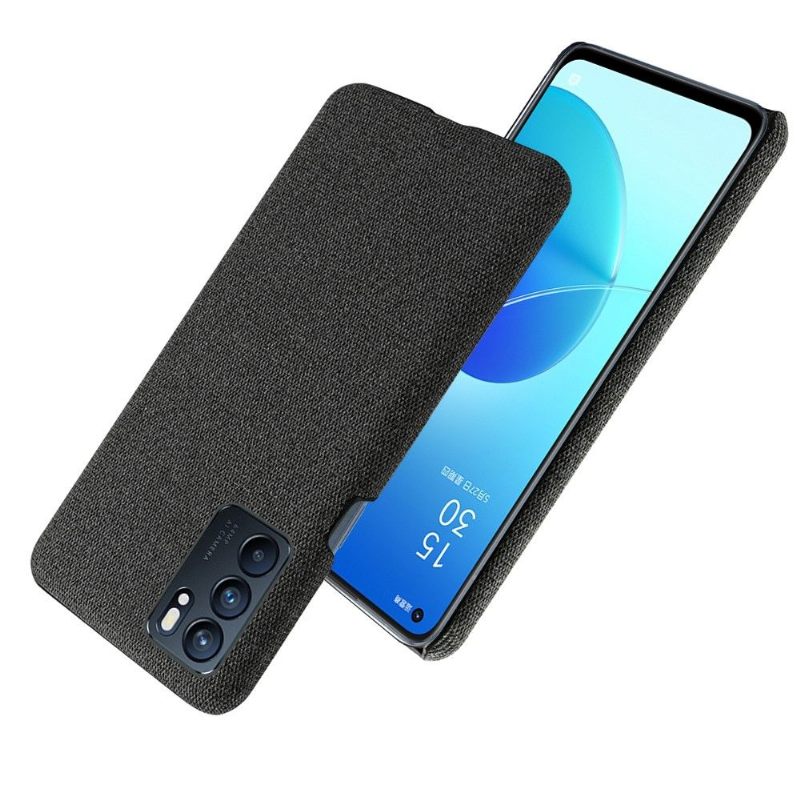 Hoesje voor Oppo Reno 6 5G Stoffen Bekleding