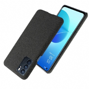 Hoesje voor Oppo Reno 6 5G Stoffen Bekleding