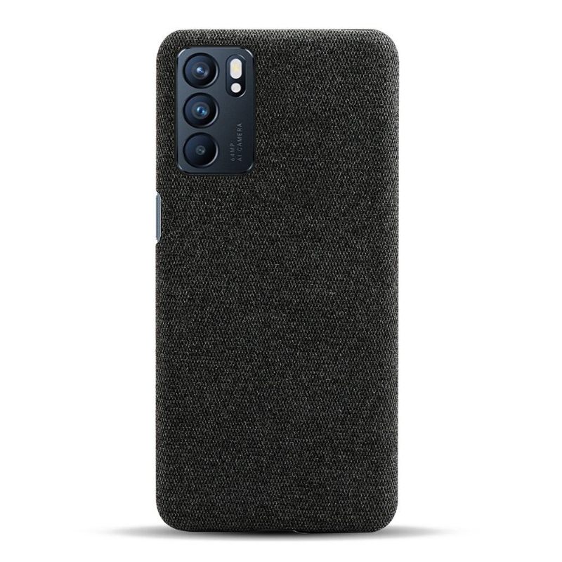 Hoesje voor Oppo Reno 6 5G Stoffen Bekleding