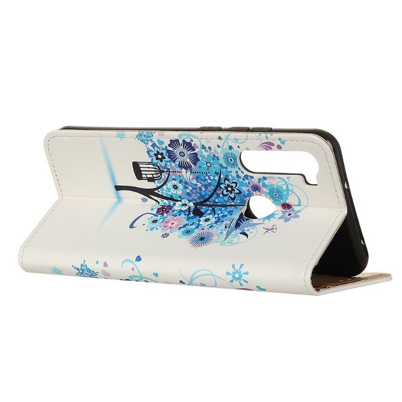 Folio-hoesje voor Xiaomi Redmi Note 8T Blauwe Boom