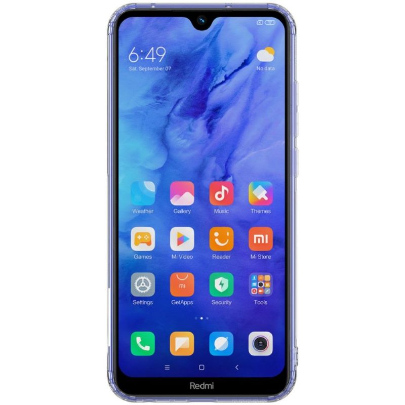 Hoesje voor Xiaomi Redmi Note 8T Transparante Gel Natuur