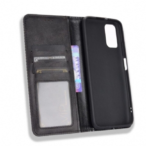 Flip Case voor Poco M3 Leer In Cirénius-stijl