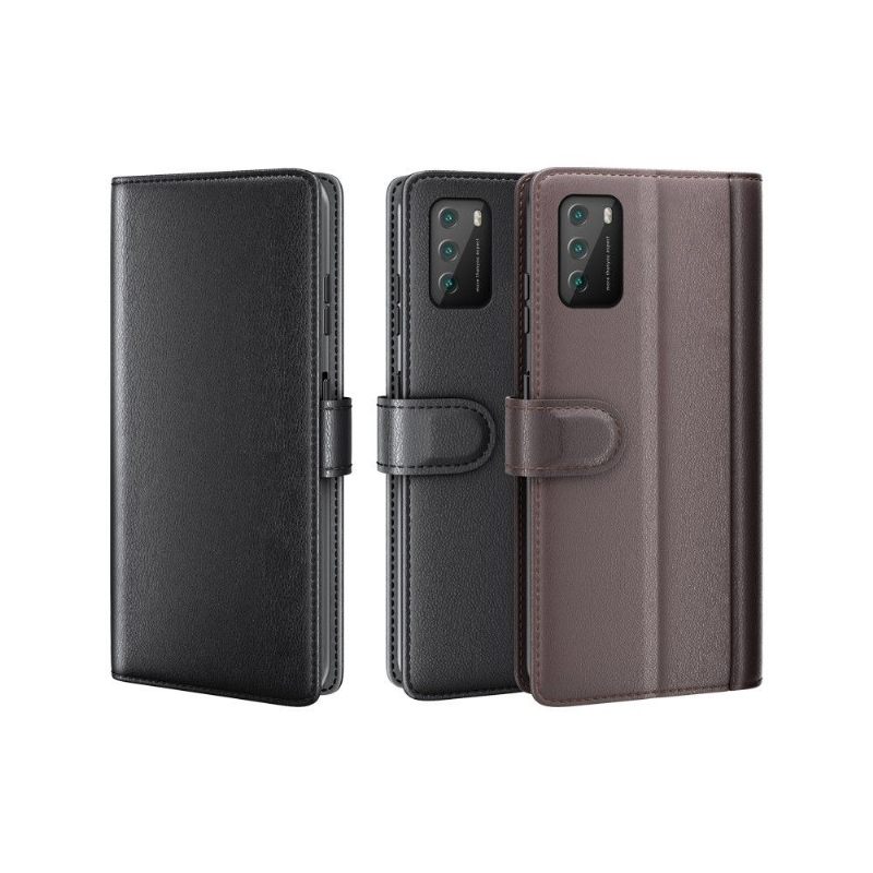 Folio-hoesje voor Poco M3 Premium Leer