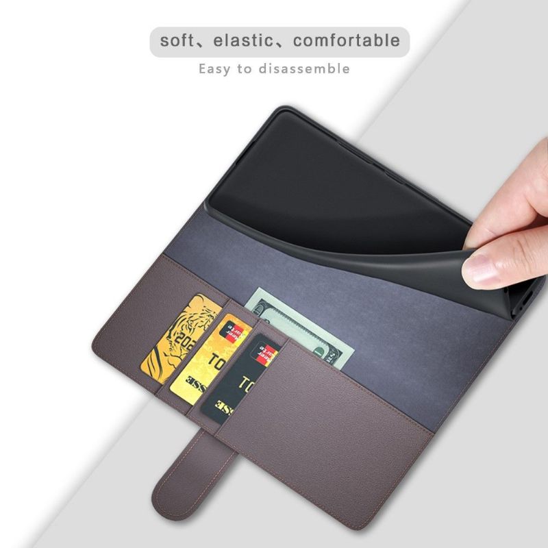 Folio-hoesje voor Poco M3 Premium Leer