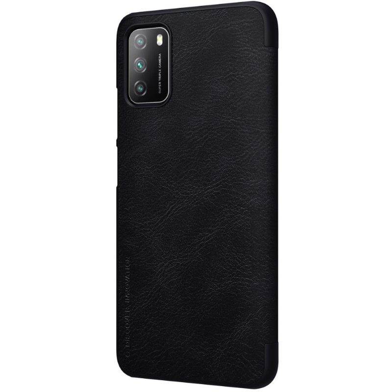 Folio-hoesje voor Poco M3 Qin-serie Leereffect