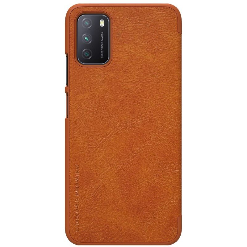 Folio-hoesje voor Poco M3 Qin-serie Leereffect