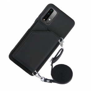 Hoesje voor Poco M3 Aude Lanyard Met Meerdere Compartimenten