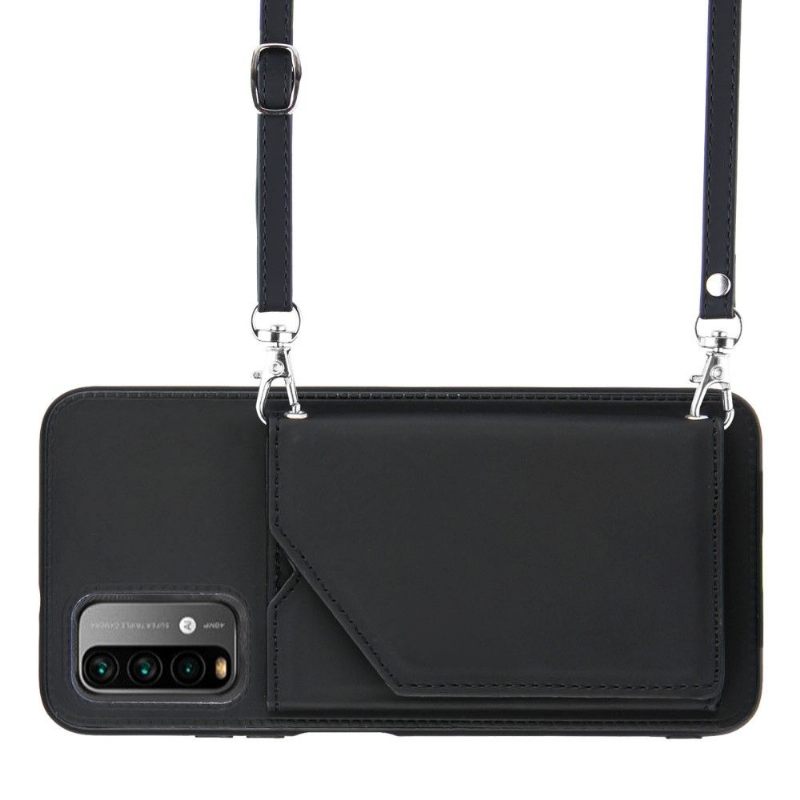 Hoesje voor Poco M3 Aude Lanyard Met Meerdere Compartimenten