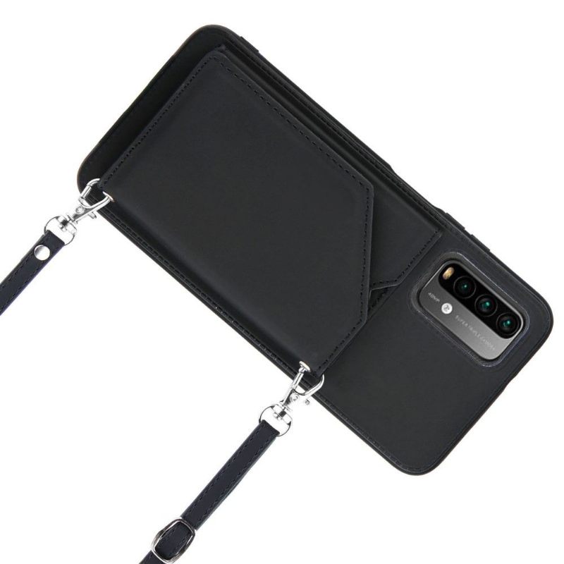 Hoesje voor Poco M3 Aude Lanyard Met Meerdere Compartimenten