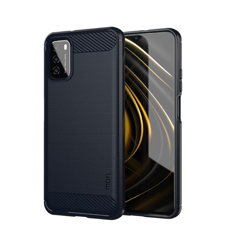 Hoesje voor Poco M3 Mofi Geborsteld Effect