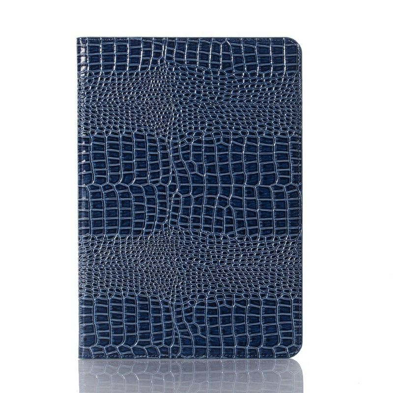 Flip Case voor Samsung Galaxy Tab S7 Imitatieleer Croc Look