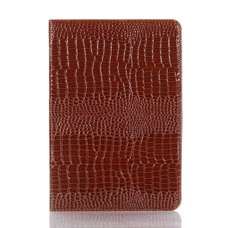 Flip Case voor Samsung Galaxy Tab S7 Imitatieleer Croc Look