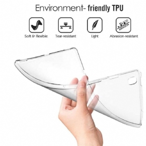 Hoesje voor Samsung Galaxy Tab S7 Transparant