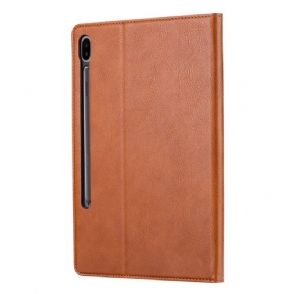 Leren Hoesje voor Samsung Galaxy Tab S7 Stand Case Kaarthouder
