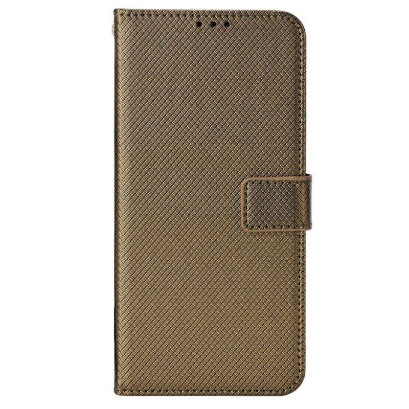 Flip Case voor Realme GT2 Pro Met Ketting Strappy-stijl