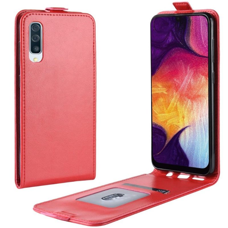 Case voor Samsung Galaxy A50 Folio-hoesje Verticaal Kunstleer