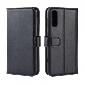 Cover voor Samsung Galaxy A50 Anti-fall Portemonnee Leren Premium Leer