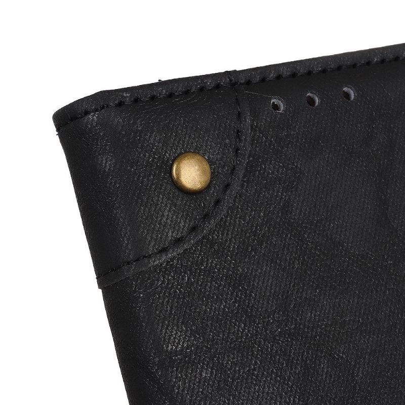 Cover voor Samsung Galaxy A50 Kunstleer Retro-stijl Simon