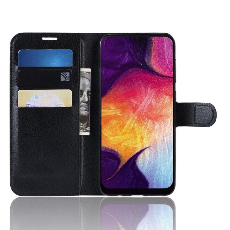 Cover voor Samsung Galaxy A50 Stijl Lederen Kaarthouder