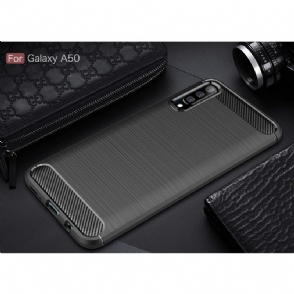 Hoesje voor Samsung Galaxy A50 Koolborstel Gel