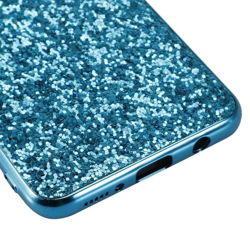 Hoesje voor Samsung Galaxy A50 Sprankelende Strass-glamour