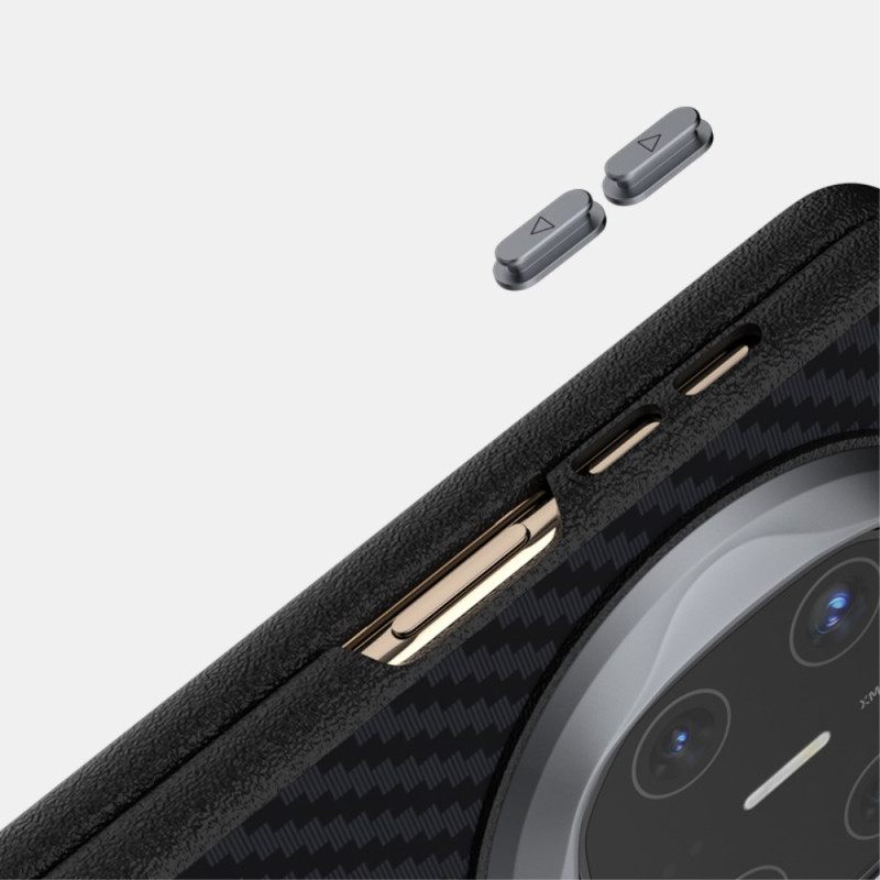 Hoesje Huawei Mate X6 Compatibel Met Magsafe Carbon Fiber