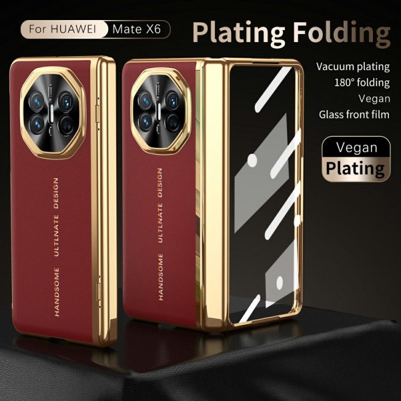 Hoesje Huawei Mate X6 Schermbeschermer Van Gehard Glas