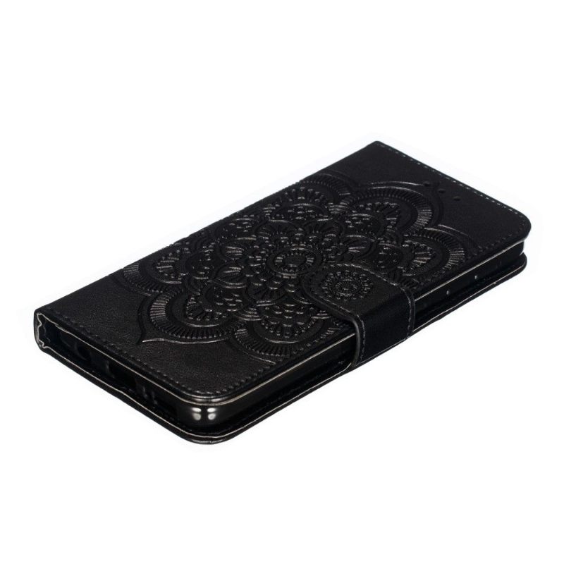 Case voor Samsung Galaxy A20e Bescherming Folio-hoesje Met Mandala-riem