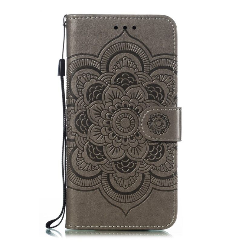 Case voor Samsung Galaxy A20e Bescherming Folio-hoesje Met Mandala-riem