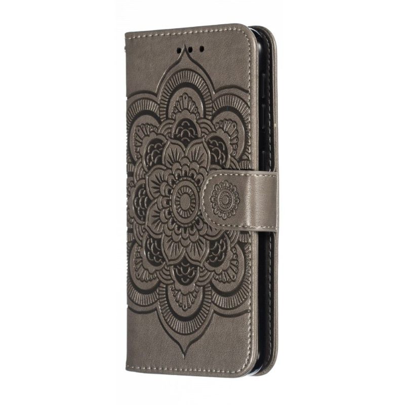Case voor Samsung Galaxy A20e Bescherming Folio-hoesje Met Mandala-riem