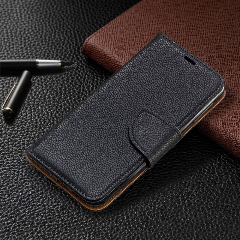 Case voor Samsung Galaxy A20e Folio-hoesje Generfd Leereffect