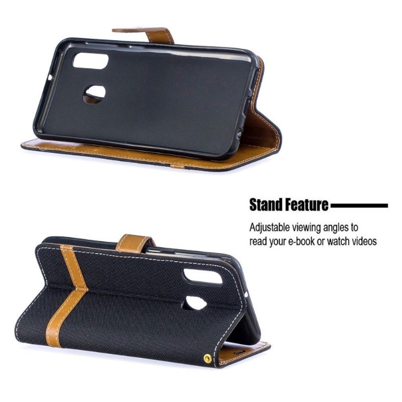 Cover voor Samsung Galaxy A20e Stoffen Bekleding