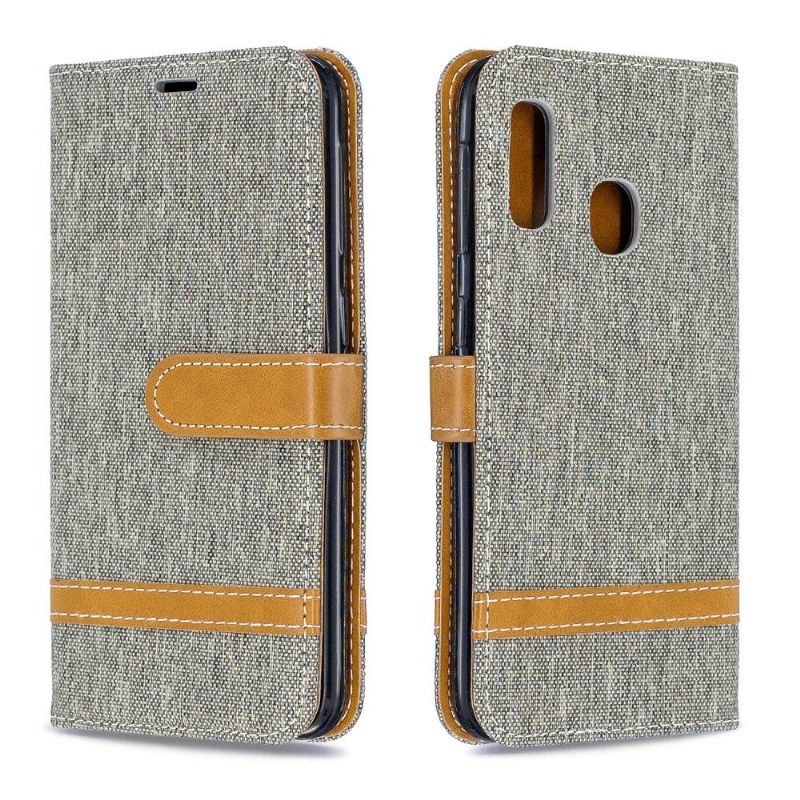 Cover voor Samsung Galaxy A20e Stoffen Bekleding
