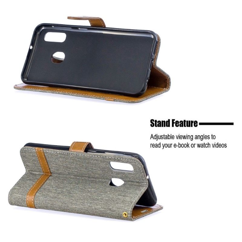 Cover voor Samsung Galaxy A20e Stoffen Bekleding