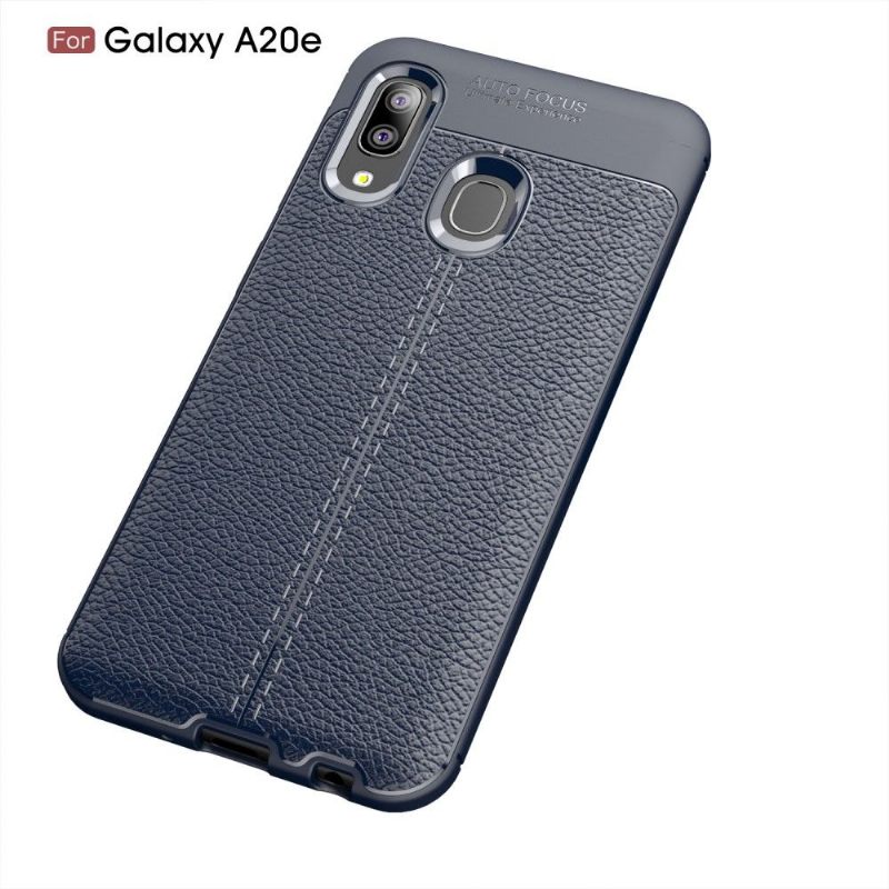 Hoesje voor Samsung Galaxy A20e Anti-fall Afwerkingsgel Van Kunstleer