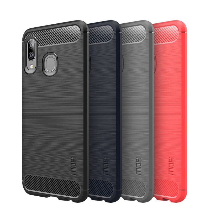 Hoesje voor Samsung Galaxy A20e Geborsteld Mofi