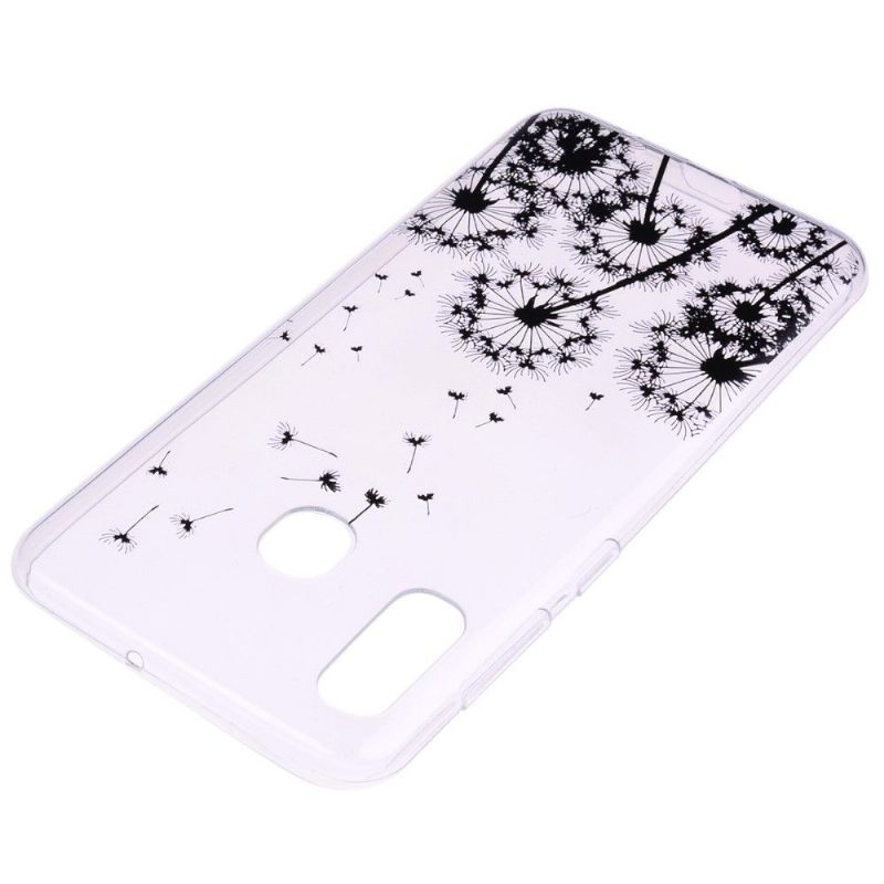 Hoesje voor Samsung Galaxy A20e Naadloos Paardebloempatroon