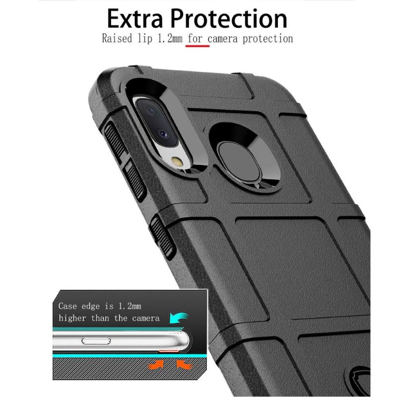 Hoesje voor Samsung Galaxy A20e Robuust Schild Schokbestendig