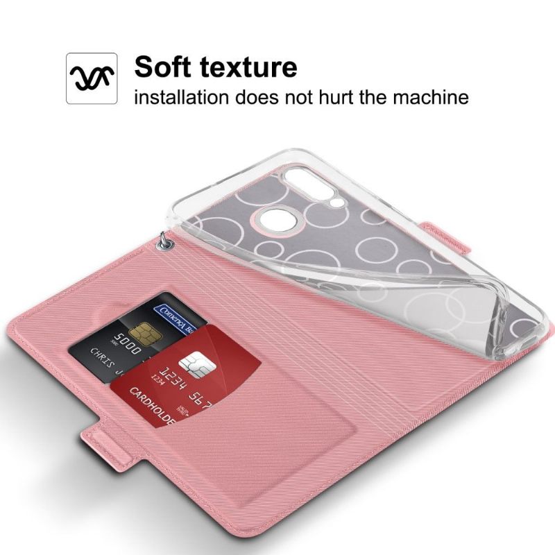 Leren Hoesje voor Samsung Galaxy A20e Victoria-stijl Leer